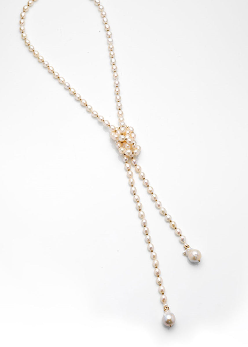 Freshwater Pearl Lariat – Robin Steele, Inc.