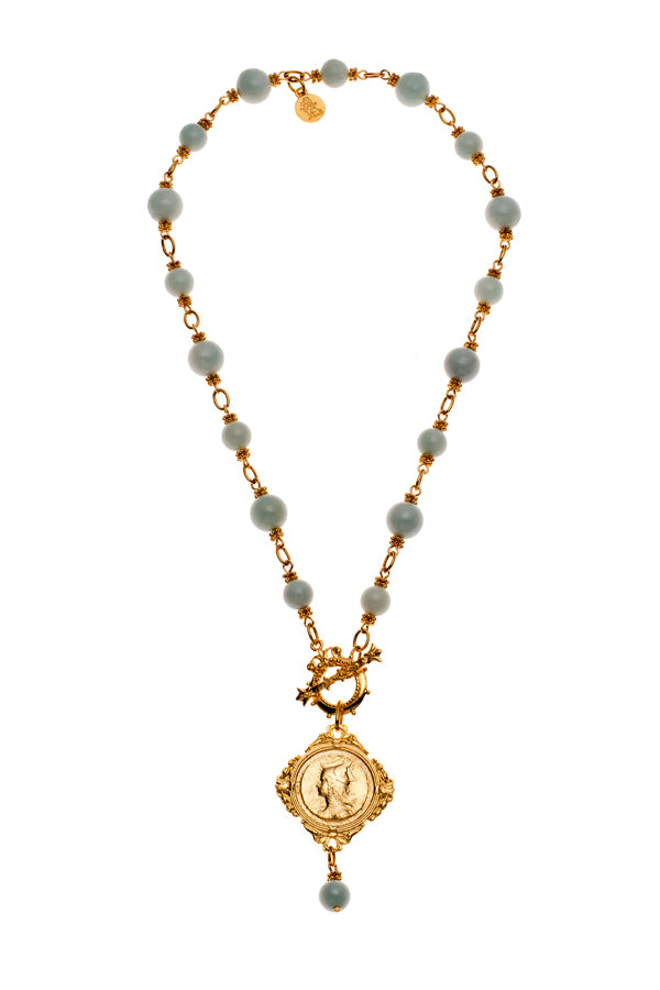 Goddess Galia Toggle Front Necklace