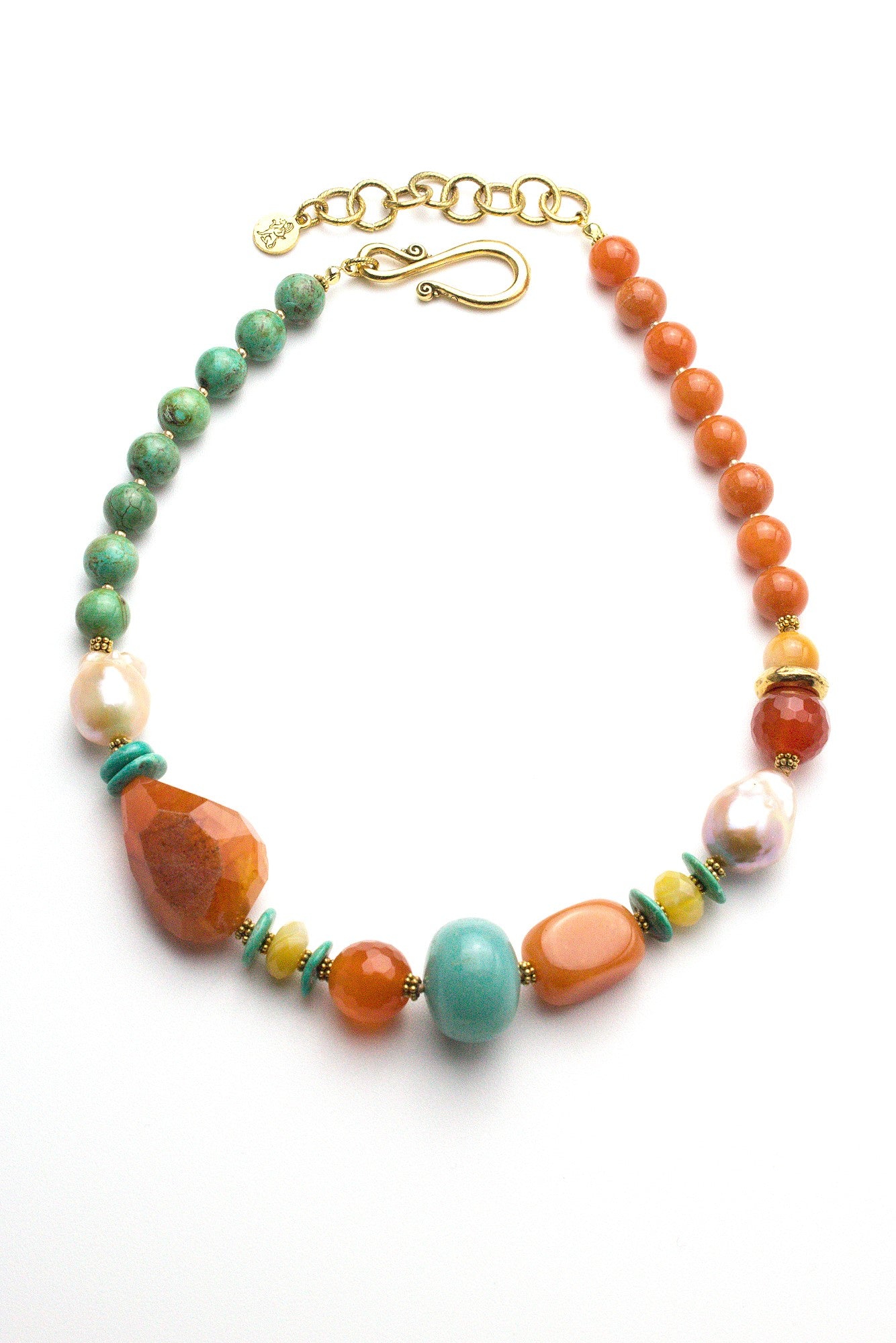 Desert Sunset Asymmetrical Necklace