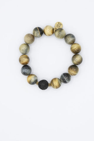 Tigers Eye Slip on Bracelet