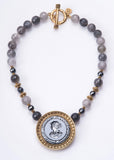 Goddess Athena Intaglio Necklace