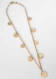 Israeli Long Charm Necklace