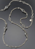 Hematite Barrel Bead Necklace